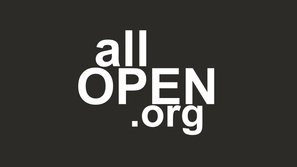 Screenshot of allOpen.org website